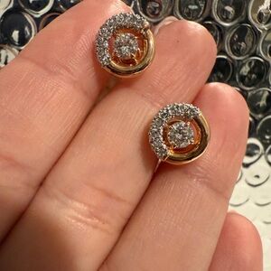 Swarovski Crystal Dextera Stud Earrings